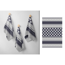 ŚCIERKA 40X60 ŻAKARDOWA CARINO 004 GRANAT BAW.