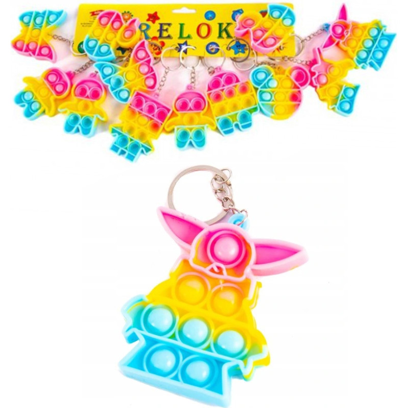 BRELOK POP IT QUICK PUSH 12 SZTUK