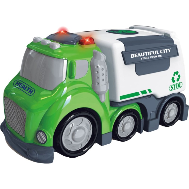 Woopie Śmieciarka CITY TRUCK Efekty Dźwiękowe i Świetlne