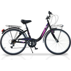 Dino Bikes Women's bicycle 26'' "SUMMERTIME", black/pink