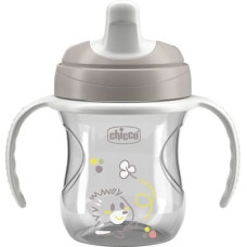 Chicco 180646 NO-SPILL CUP WITH HARD SPOUT 200ML 6+ GREY