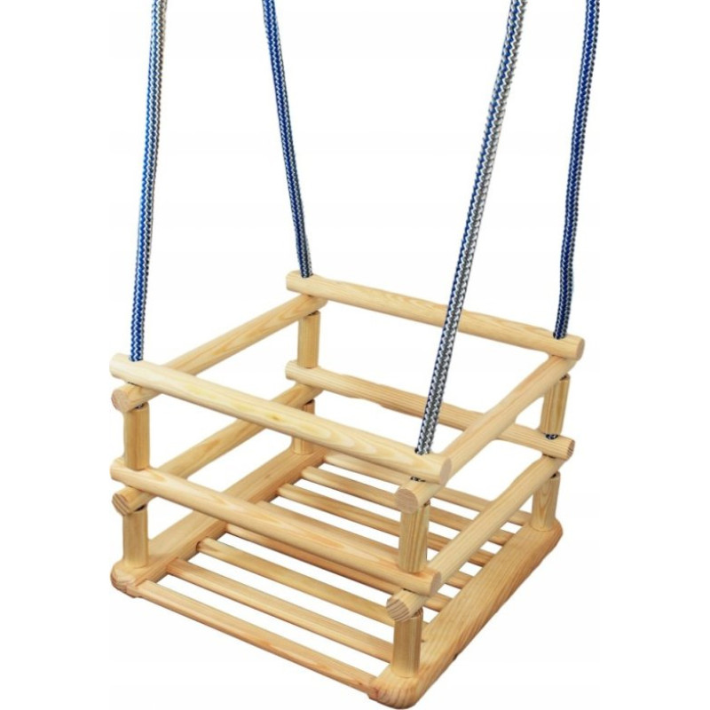 HUŚTAWKA DREWNIANA Z REGULACJĄ