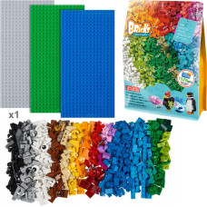 KLOCKI 1553 ELEMENTY Z PODSTAWĄ