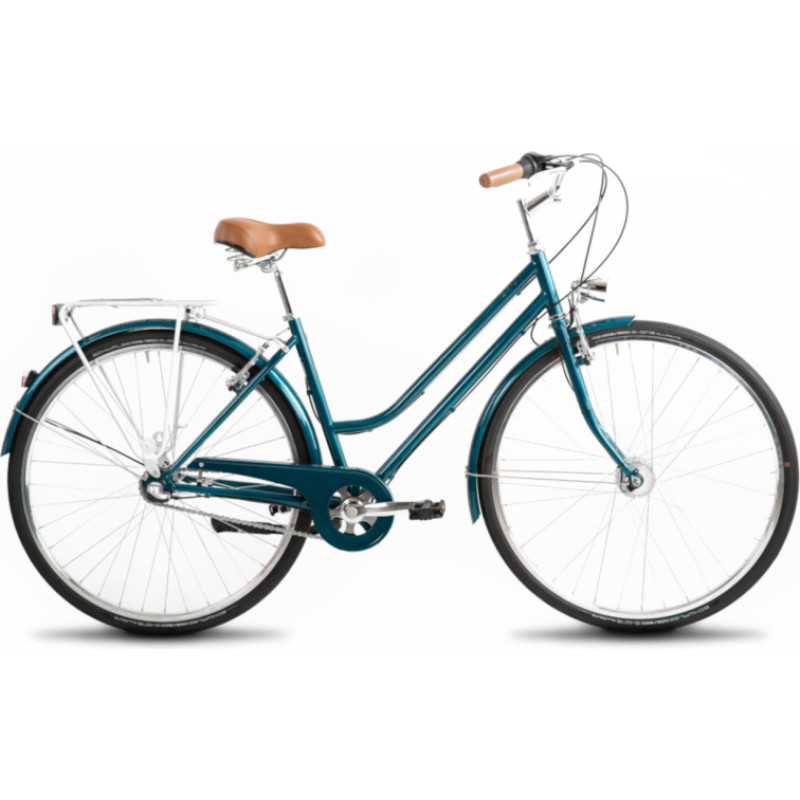 Romet dviratis – ROMET Vintage Classic D, mėlynas, dydis L