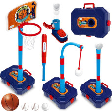 Sportinių žaidimų rinkinys lagamine