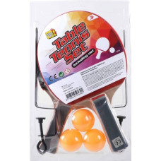 Lauatennise komplekt 3 palli ja võrguga