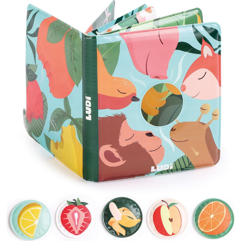 Ludi kvapų knyga, gyvūnai ir vaisiai