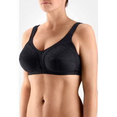 Tonus Elast 0407-02 Sofija Elastic medical-rehabilitation bra Black N2 (C80)