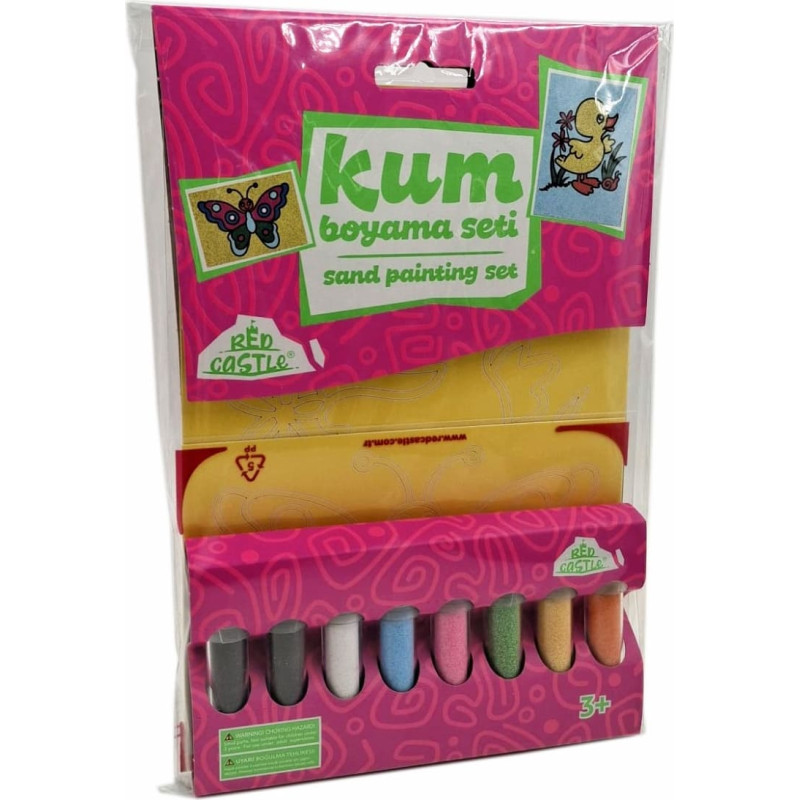 Red Castle kūrybinis smėlio rinkinys, Drugelis ir Ančiukas