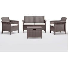 Bica Dārza mēbeļu komplekts Set Venezia 2 bē&scaron;s