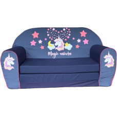 Delta Trade DT2 minkštas išskleidžiamas fotelis vaikams - DT2-1931F