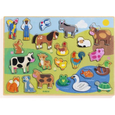 Djeco Medinė dėlionė - Ūkis