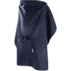 Minene žindymo antklodė, mėlyna