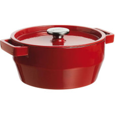 Pyrex Čuguna katls 2,2L Pyrex apaļ&scaron; &Oslash;20cm sarkans