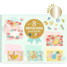 Djeco Kvietimų atvirukai - Fėjos