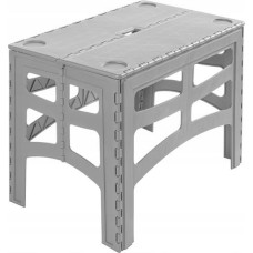 Keeeper Salokāms āra galds L ar kravnesību līdz 80kg Timo 70x45x55cm pelēks