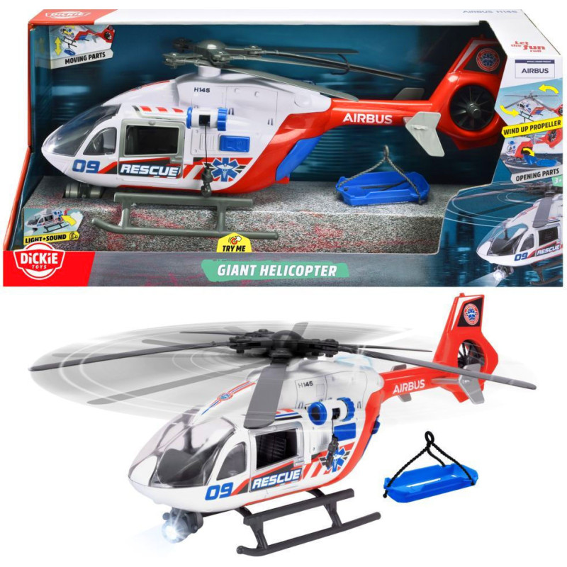 DICKIE HELIKOPTER RATUNKOWY AIRBUS