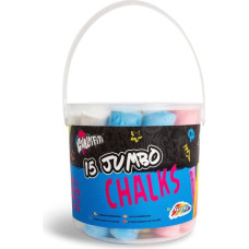 Spalvotos kreidos, 15 vnt.