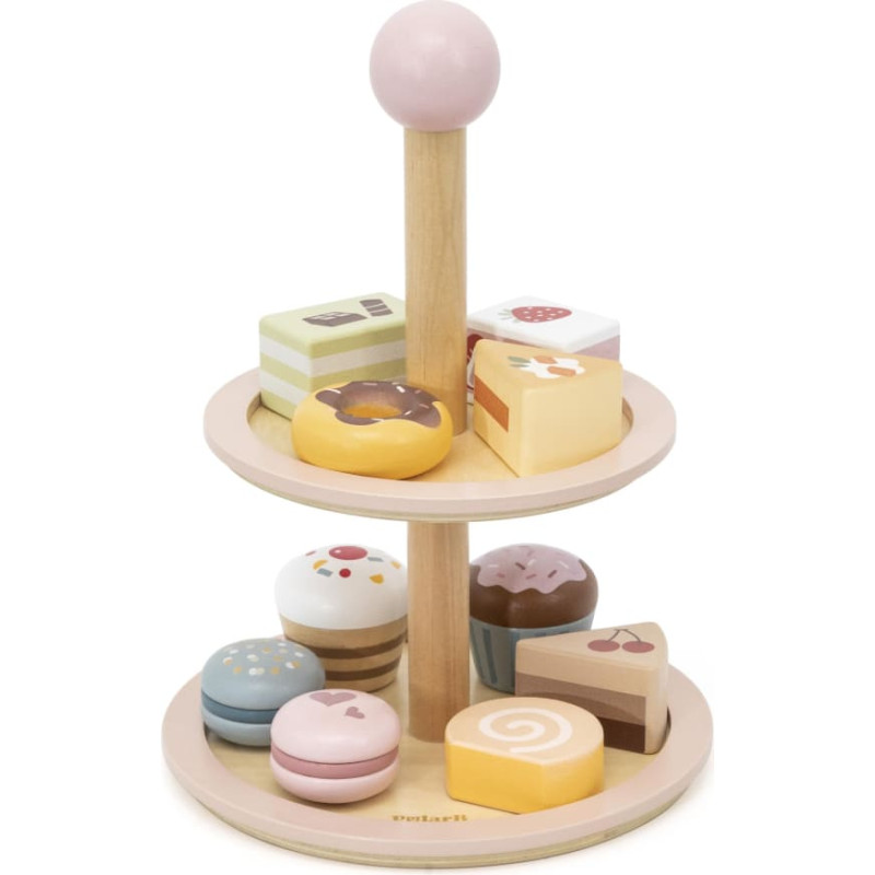 Viga medinis žaislas Cake Stand