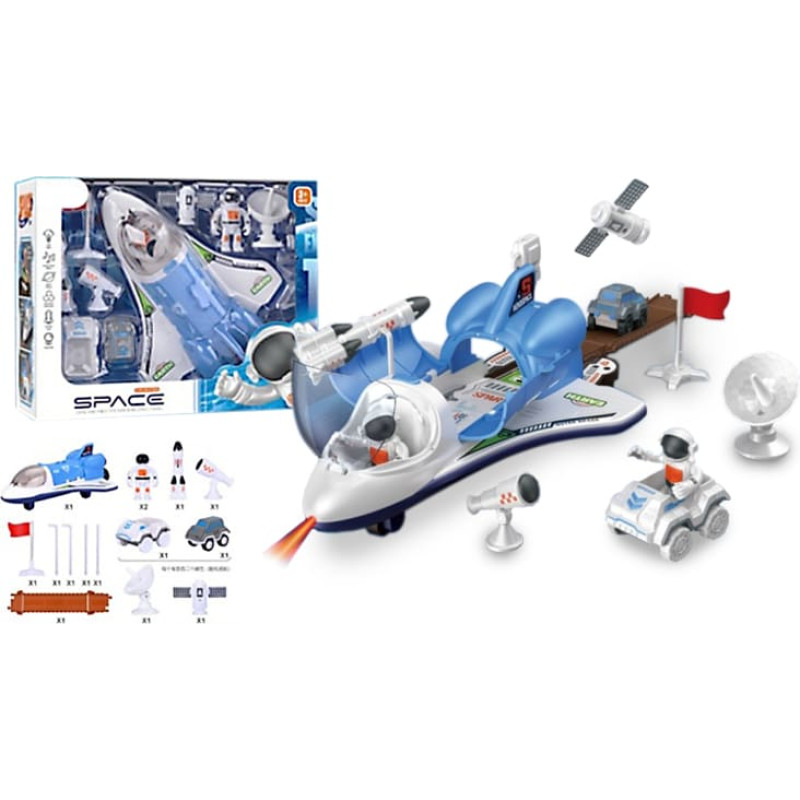 Artyk 172823 Statek Kosmiczny ze światłem i dźwiękiem 12 szt.