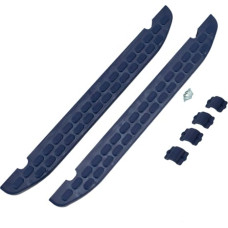 Adbor Footrests for Piccolino and Lumo sledges, navy blue (2 pcs)