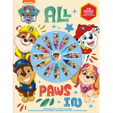 Kids Euroswan - Akcesoria Licencyjne NOTEBOOK WITH PAINTS  PAW PATROL