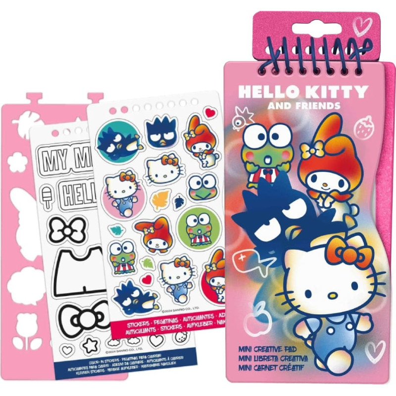Kids Euroswan - Akcesoria Licencyjne MINI CREATIVE PAD HELLO KITTY