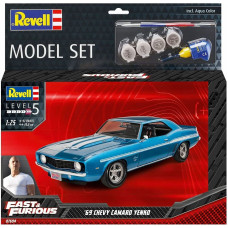 Revell H Model Set F&F 1969 Chevy Camaro Yenko