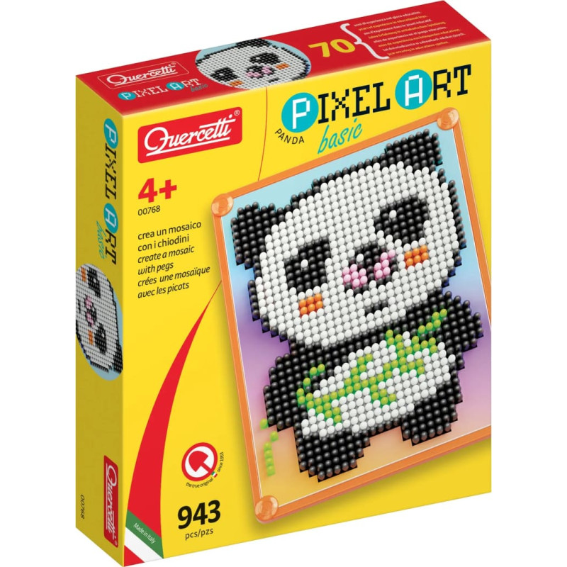 Quercetti Pixel Art: Basic Panda 4+ y