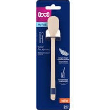 Lovi 35/584 pirmasis maitinimo šaukštelis, 2 vnt., smėlio spalvo