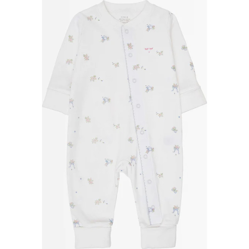 Livly Clothing Rāpulis Livly Roses And Ribbons Overall Pink