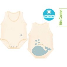 Growing body Bio Cotton Summer 0-36m whale
