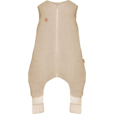 Sleeping bag with legs muslin 1,5 TOG Malaga 1-2y beige