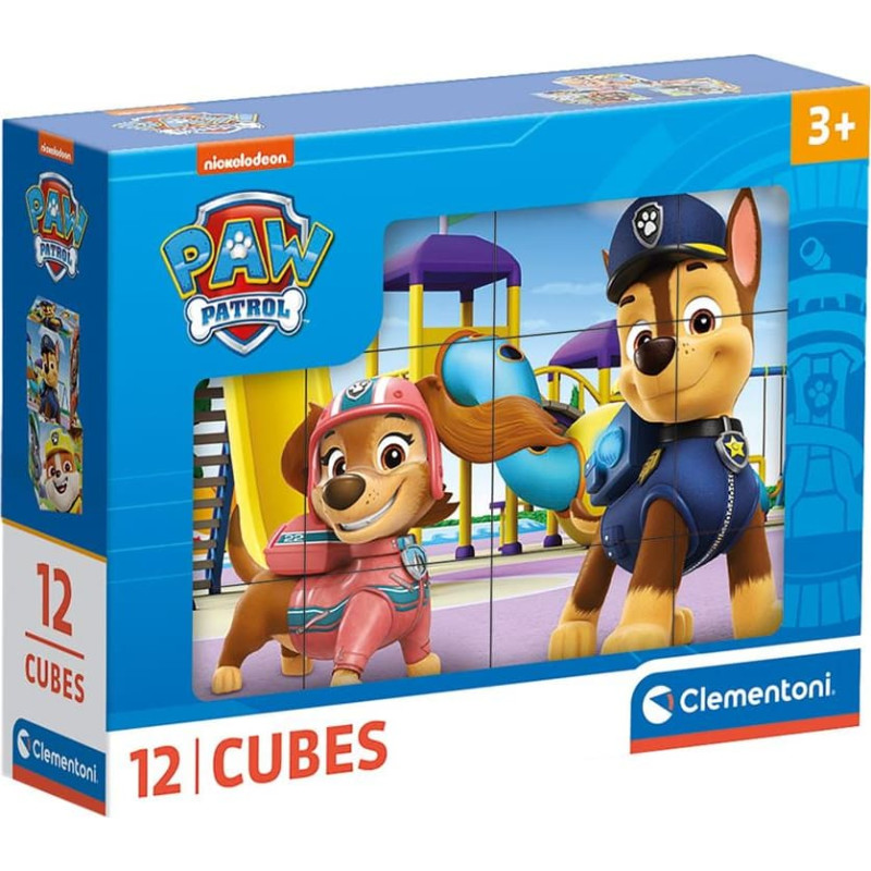 Clementoni pusle Paw Patrol kuubik 12 tk