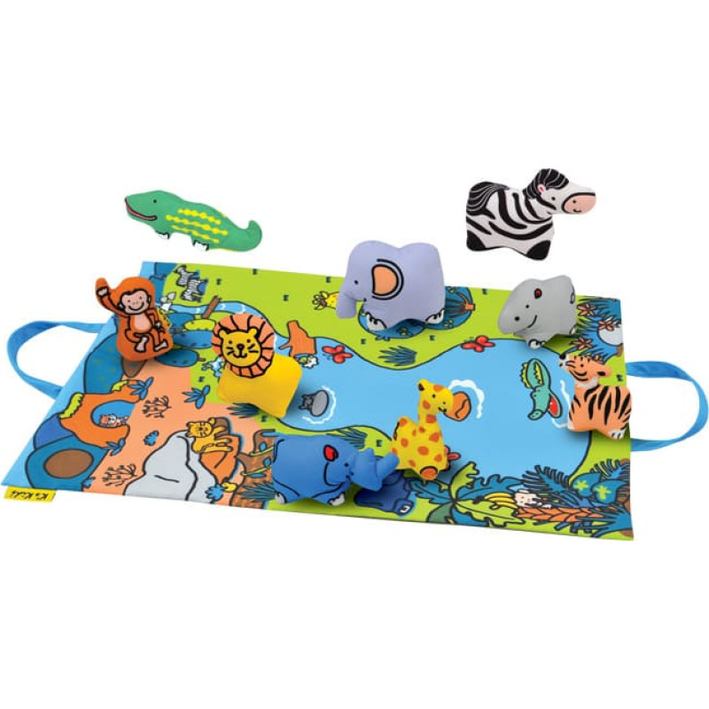 Ks Kids TAKE ALONG PLAY SET-JUNGLE