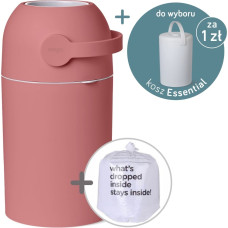 Marko MA-C110CL Kosz na zużyte pieluchy Majestic burgund na 25 pieluch