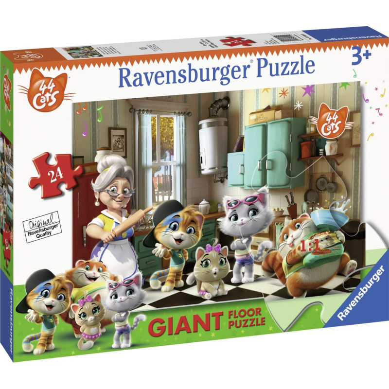 Ravensburger Floor puzzle, 24 pcs, 44 Cats