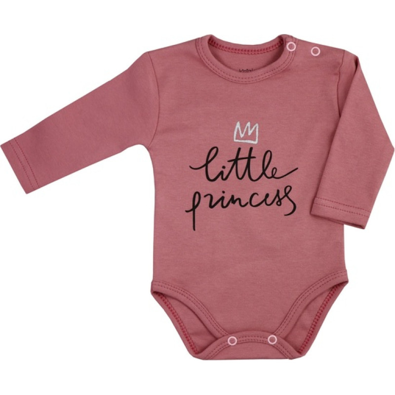 Koala Baby Bodijs LITTLE PRINCESS dark pink 68 cm 10-178