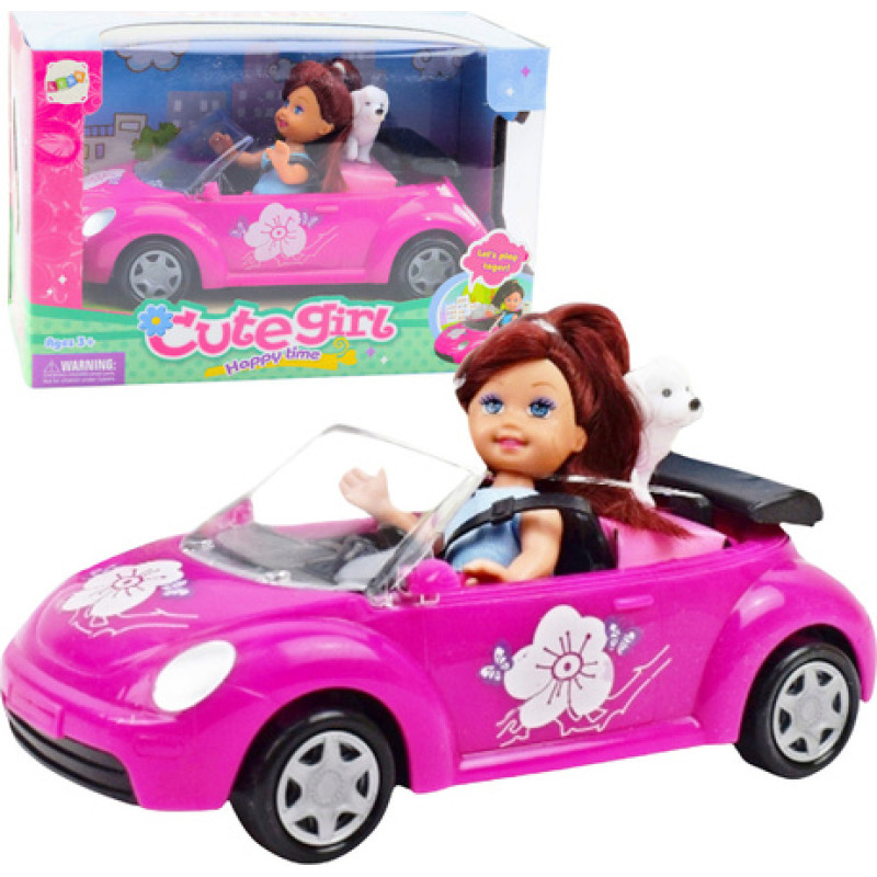 Lean- Leļļe ar kabrioletu 58854