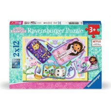 Ravensburger Puzzle Gabbys Dollhouse 2x12pc 5709