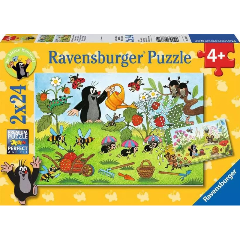 Ravensburger Puzzle 2x24 pcs Mole