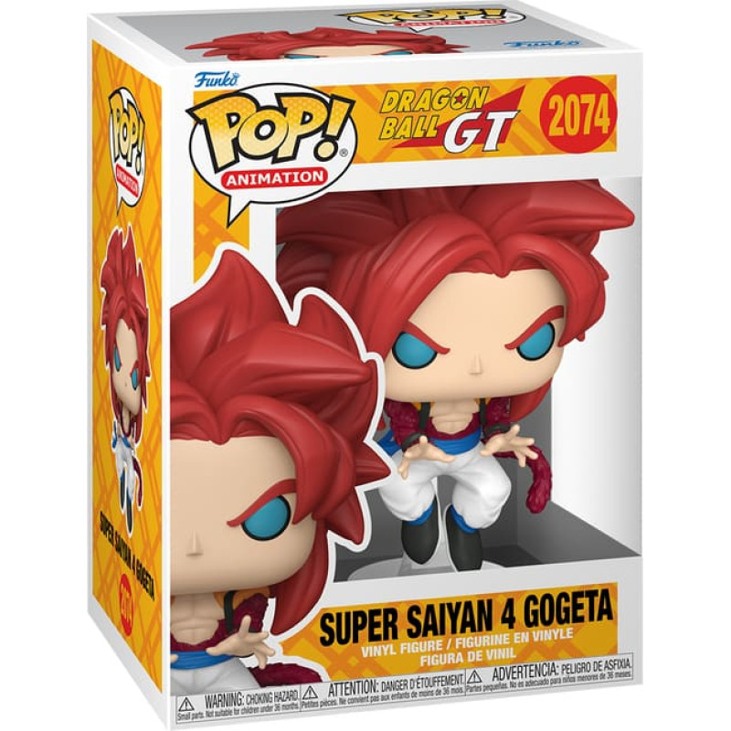 Funko POP! Vinilinė figūrėlė: Dragon Ball GT - Super Saiyan 4 Gogeta (w/ Chase)
