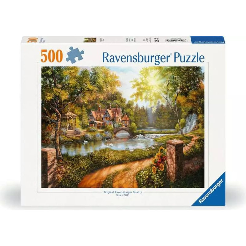 Ravensburger Puzzle 500 Cottage by the River