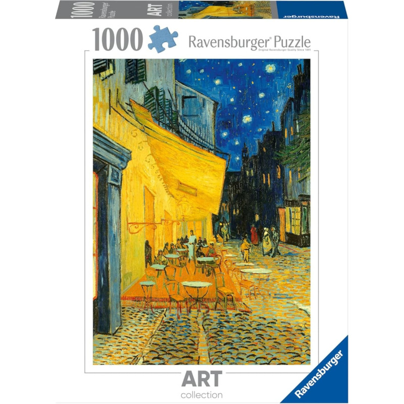 Ravensburger Puzzle 1000 Van Gogh: Caf&eacute; Terrace