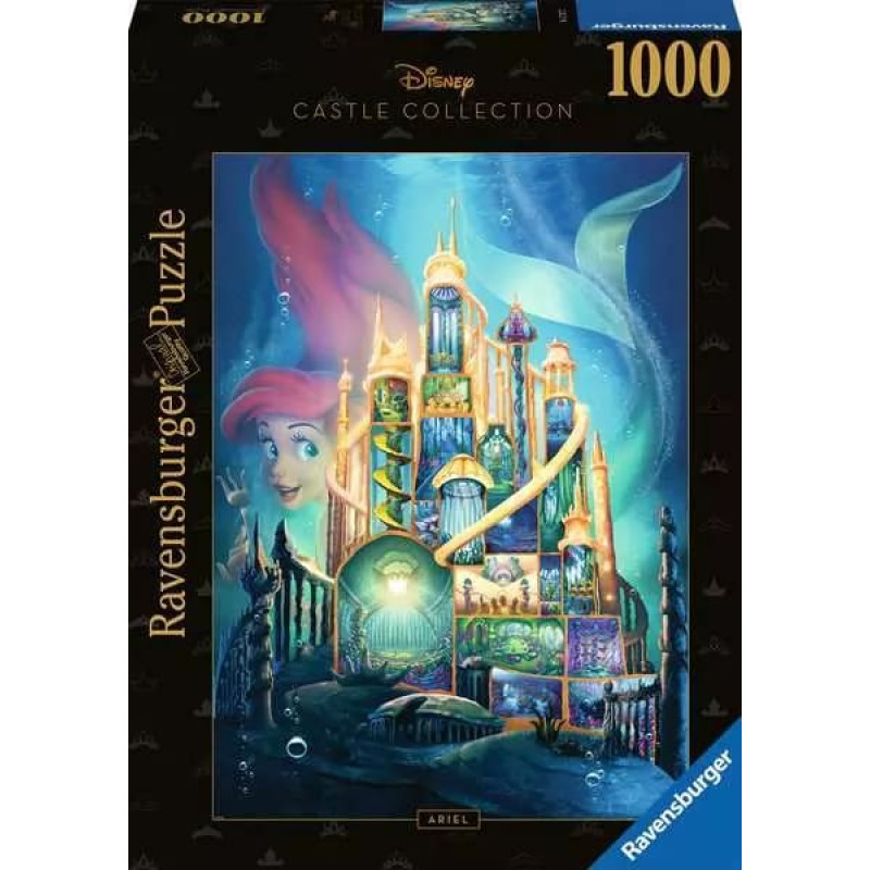 Ravensburger Puzzle 1000 Disney Ariel Castle