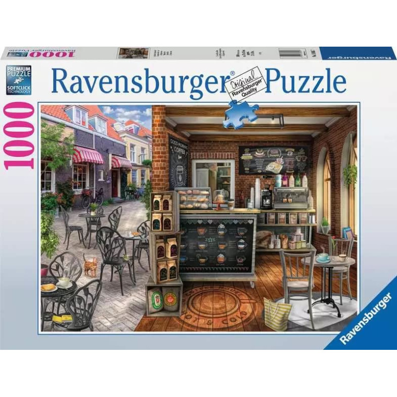 Ravensburger Puzzle 1000 Quaint Caf&eacute;
