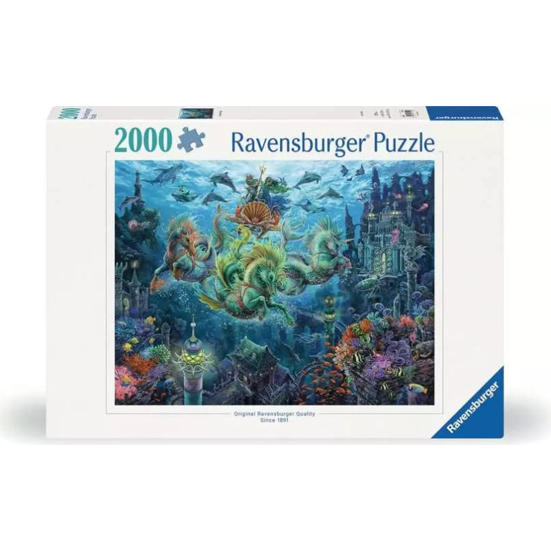 Ravensburger Puzzle 2000 Underwater Magic