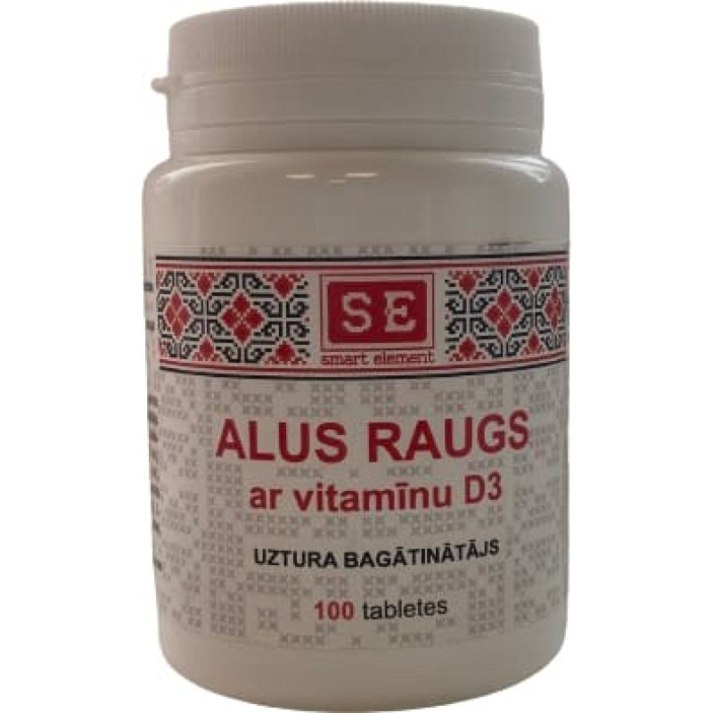 Farmakom ALUS RAUGS ar vitamīnu D3 tab. N100
