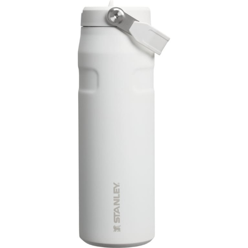 Stanley Termopudele ar salmiņu The IceFlow Bottle Flip Straw 2.0 0,71L balta