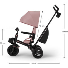 Kinderkraft Rowerek tr&oacute;jkołowy AVEO 2 Plus Pink